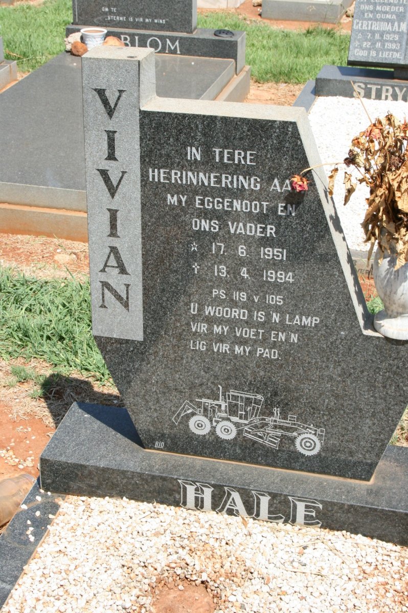 HALE Vivian 1951-1994