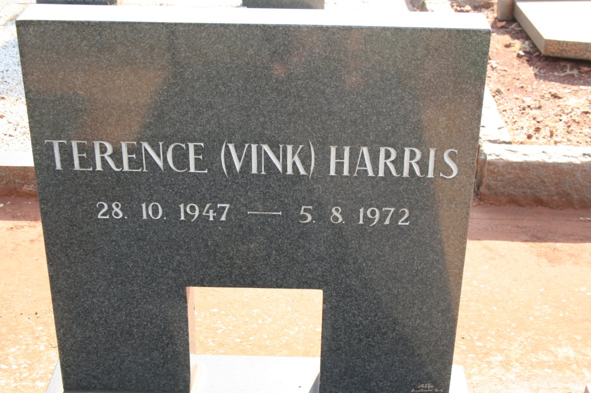 HARRIS Terence 1947-1972