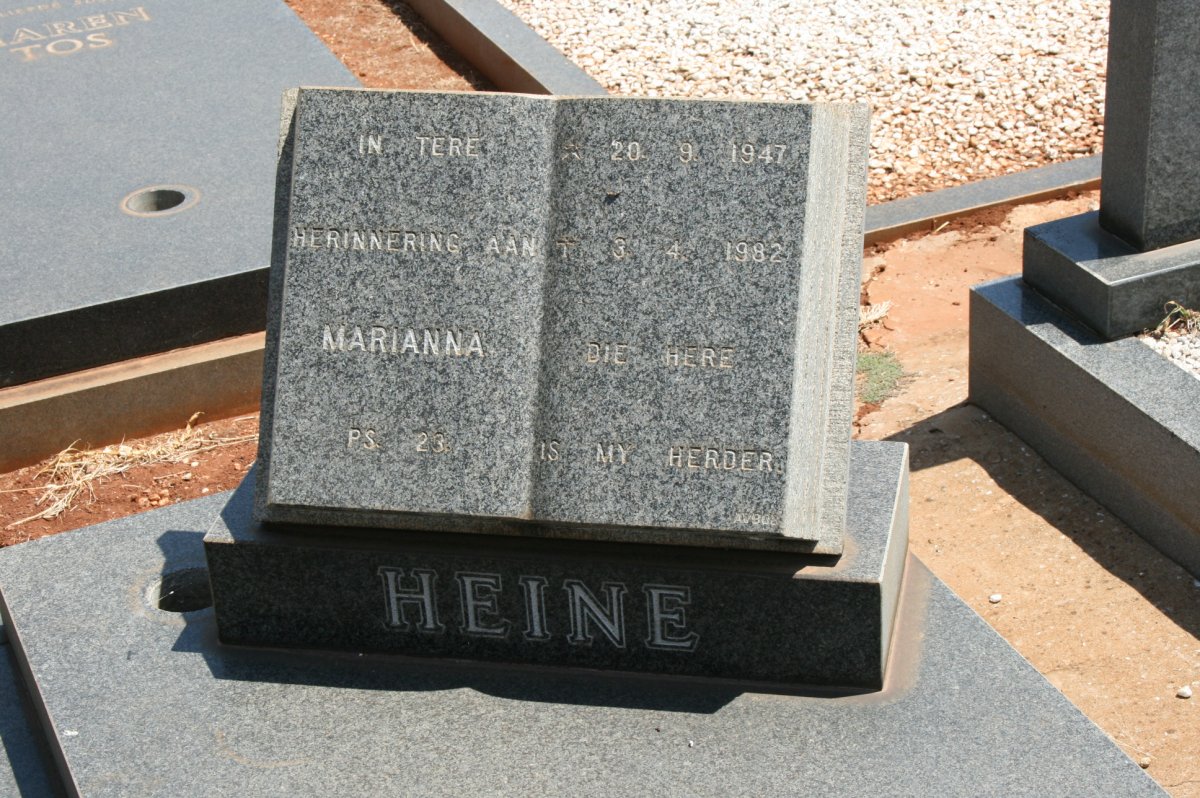 HEINE Marianna 1947-1982