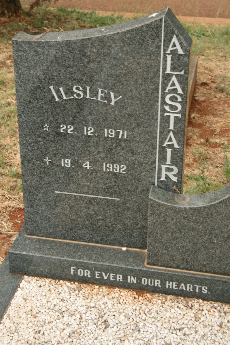ILSLEY Alistair 1971-1992