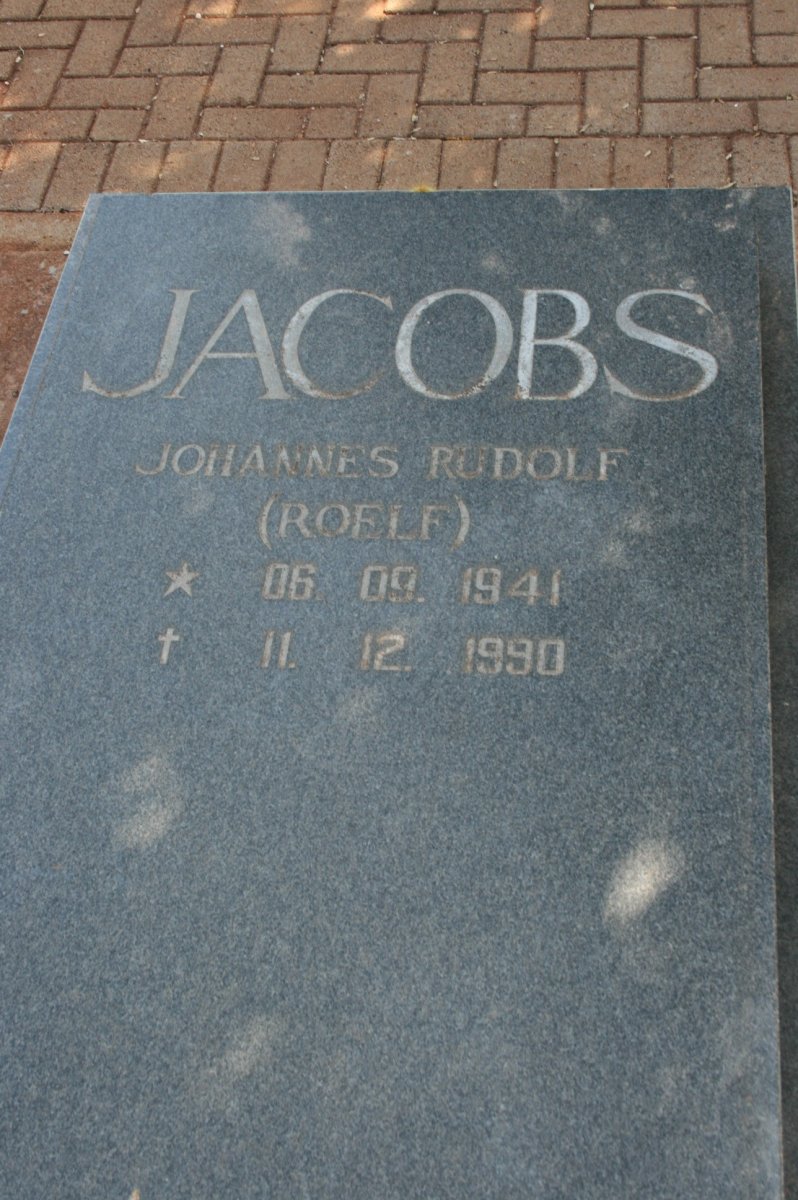 JACOBS Johannes Rudolf 1941-1990