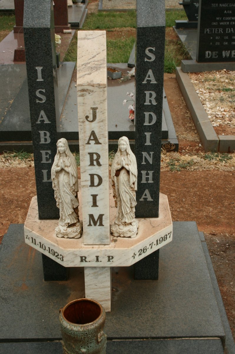 JARDIM Isabel Sardinha 1923-1987