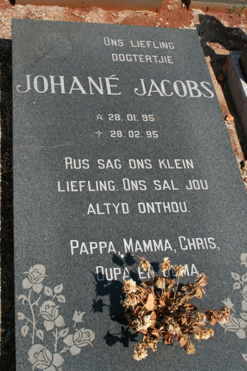 JACOBS Johané 1995-1995
