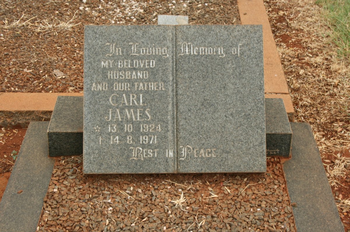JAMES Carl 1924-1971