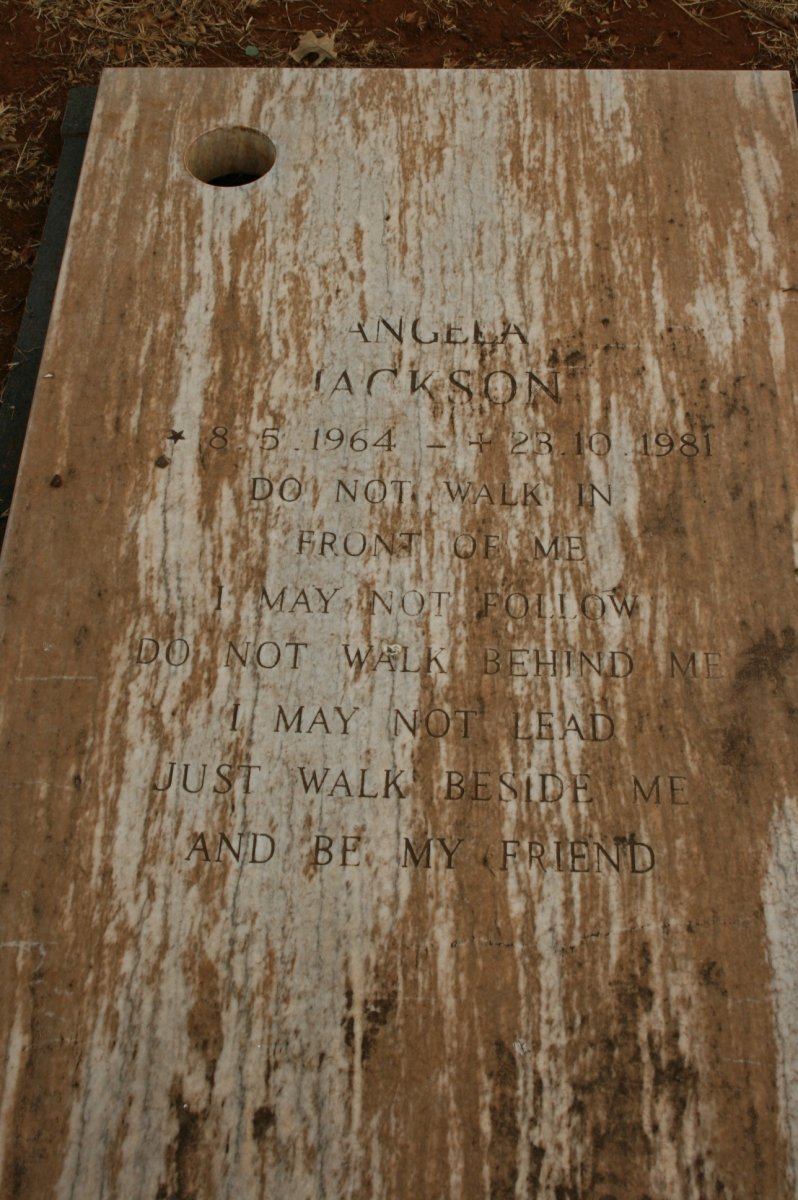 JACKSON Angela 1964-1981