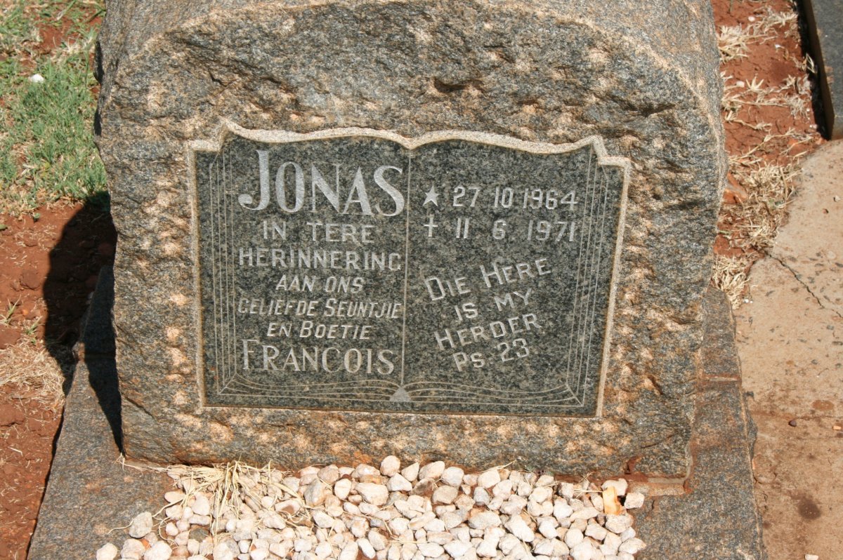 JONAS Francois 1964-1971