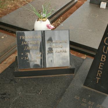 JOUBERT Francois Jacobus 1914-1986 &amp; Martha Catharina M. 1917-2002