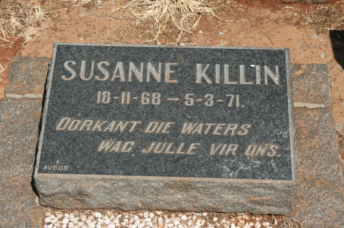 KILLIN Susanne 1968-1971