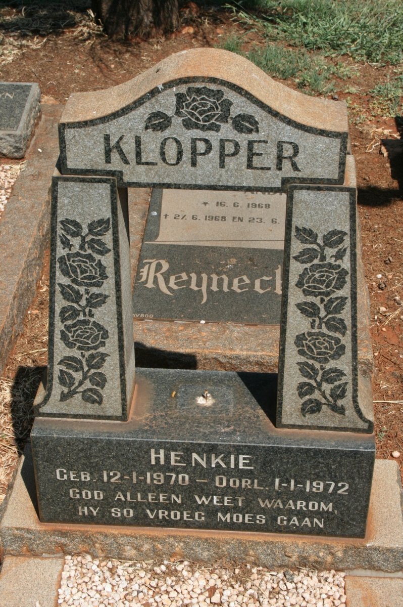 KLOPPER Henkie 1970-1972
