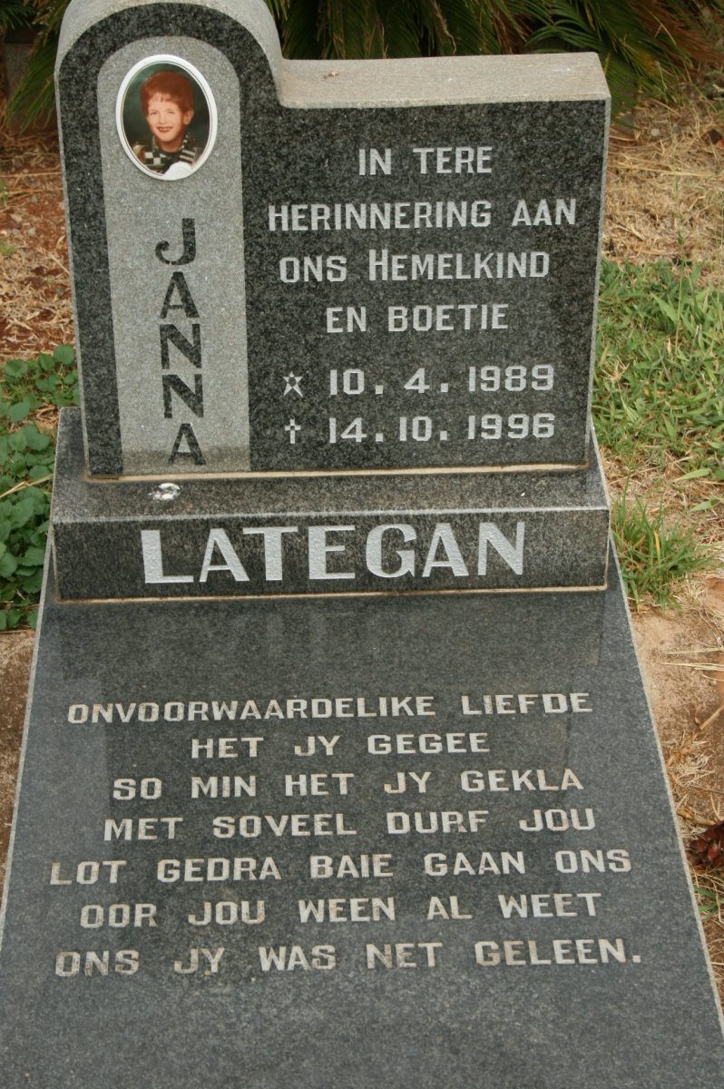 LATEGAN Janna 1989-1996