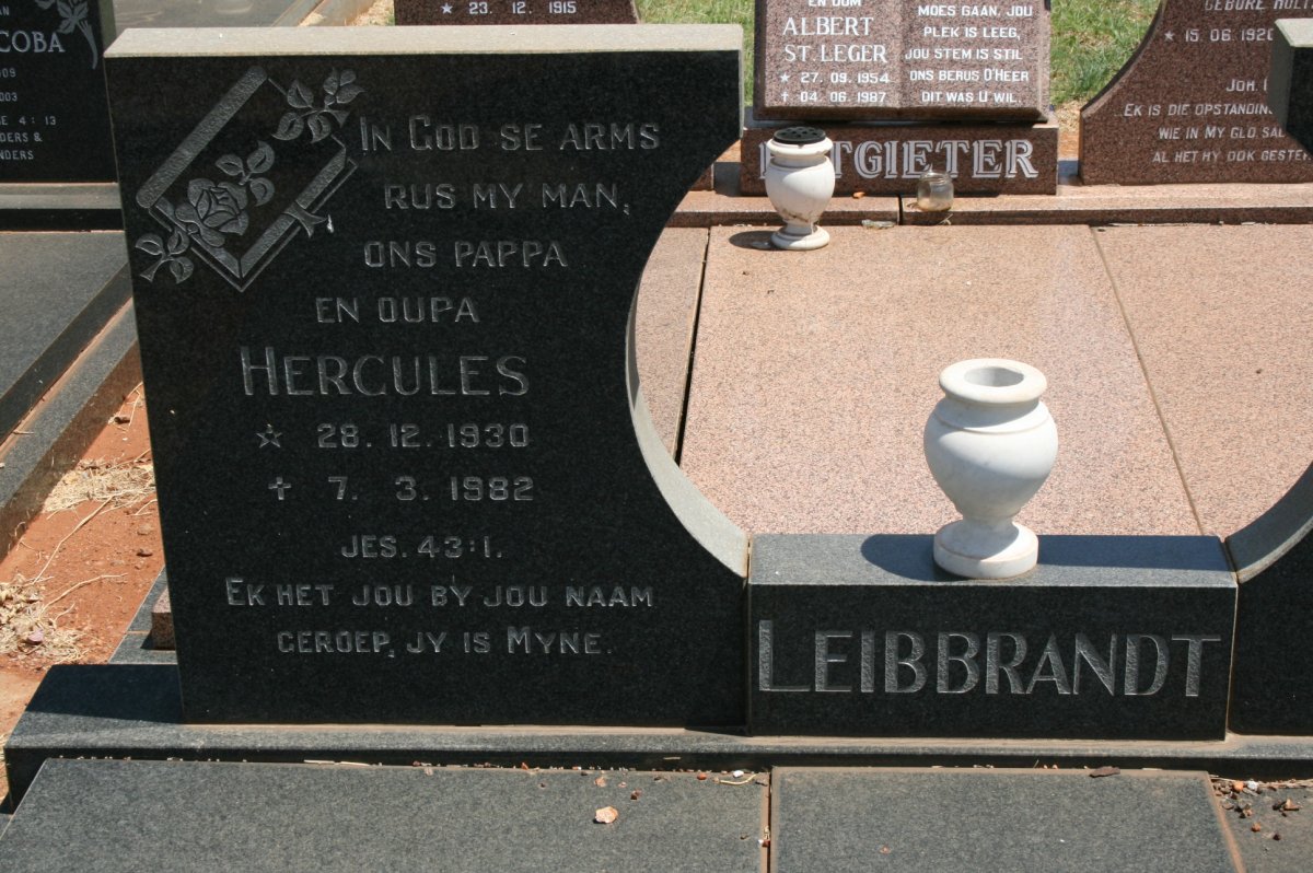 LEIBBRANDT Hercules 1930-1982