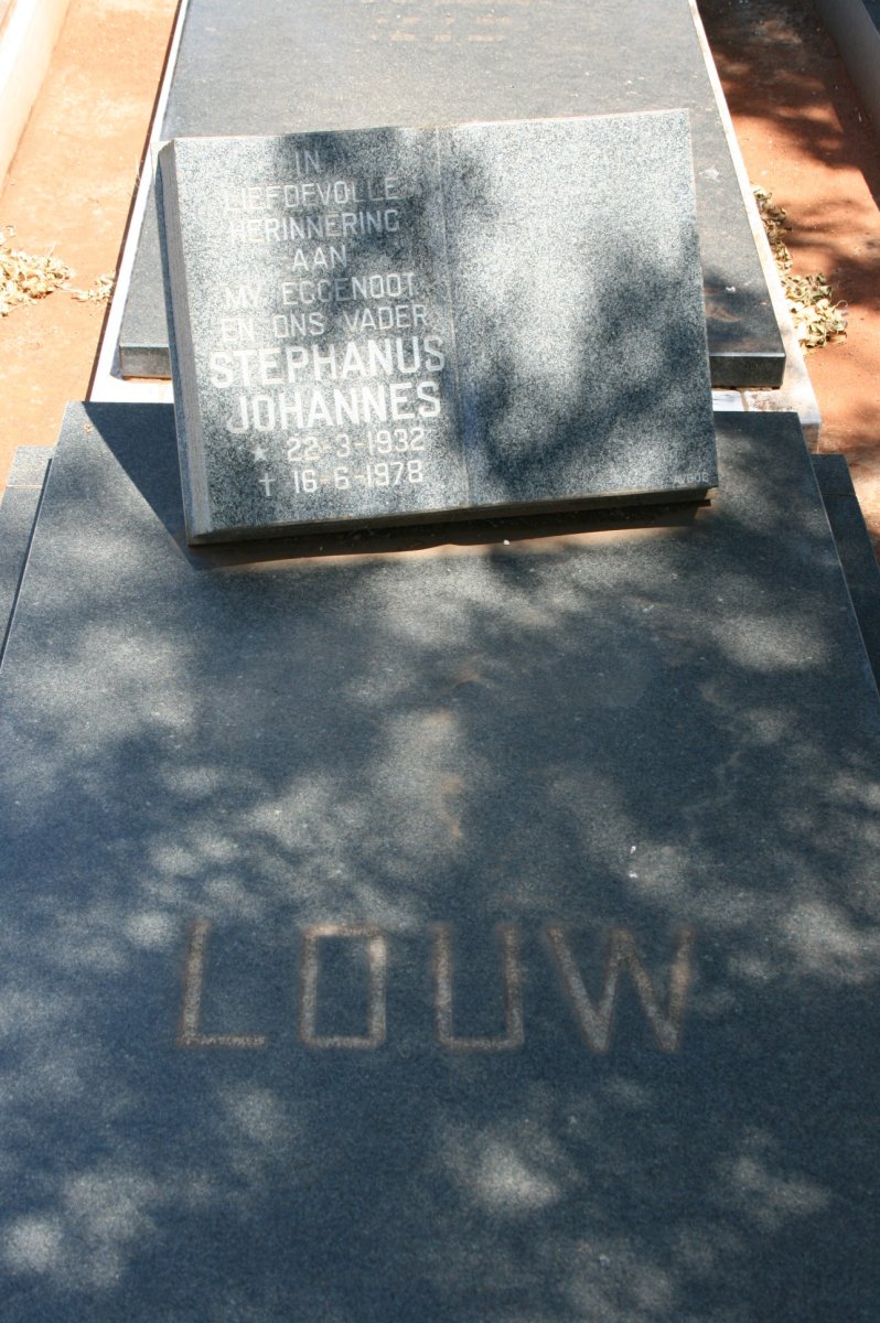 LOUW Stephanus Johannes 1932-1978