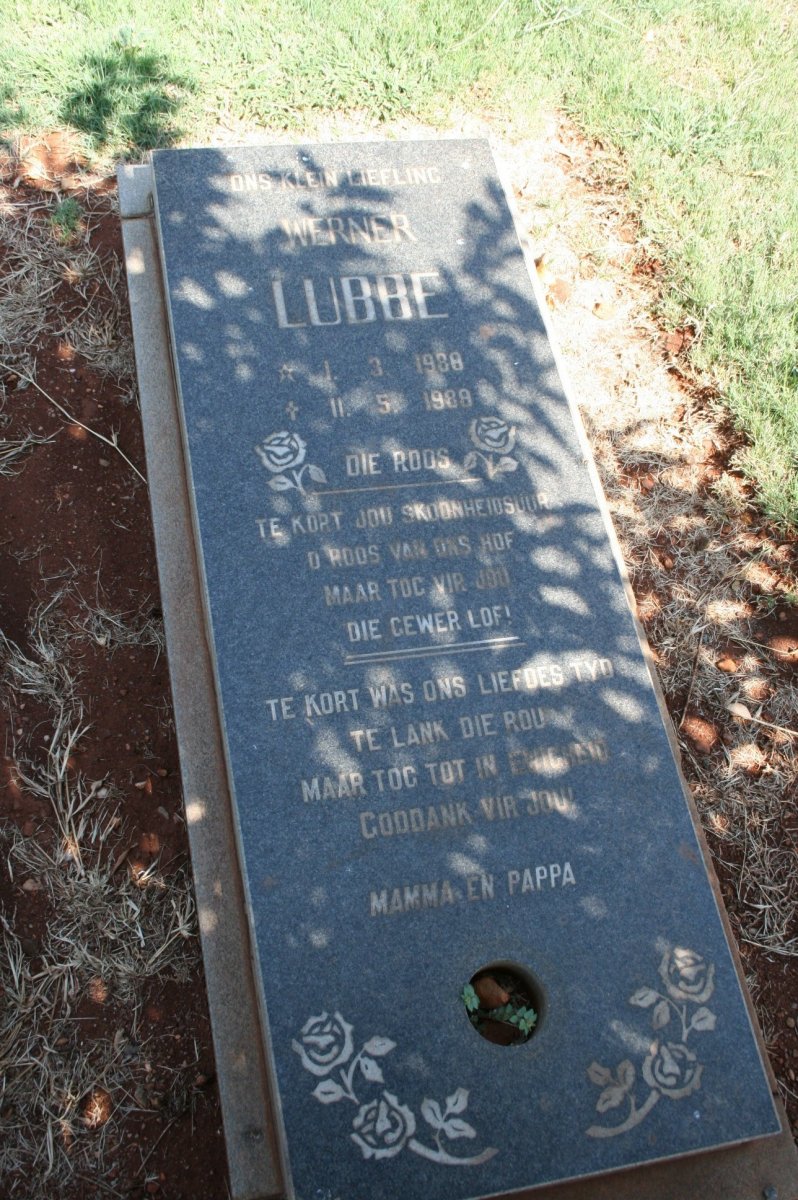 LUBBE Werner 1938-1988