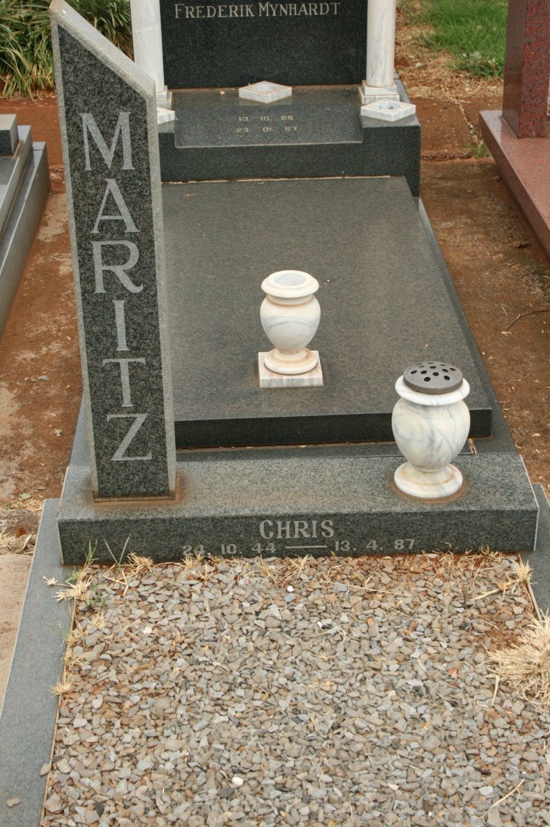 MARITZ Chris 1944-1987