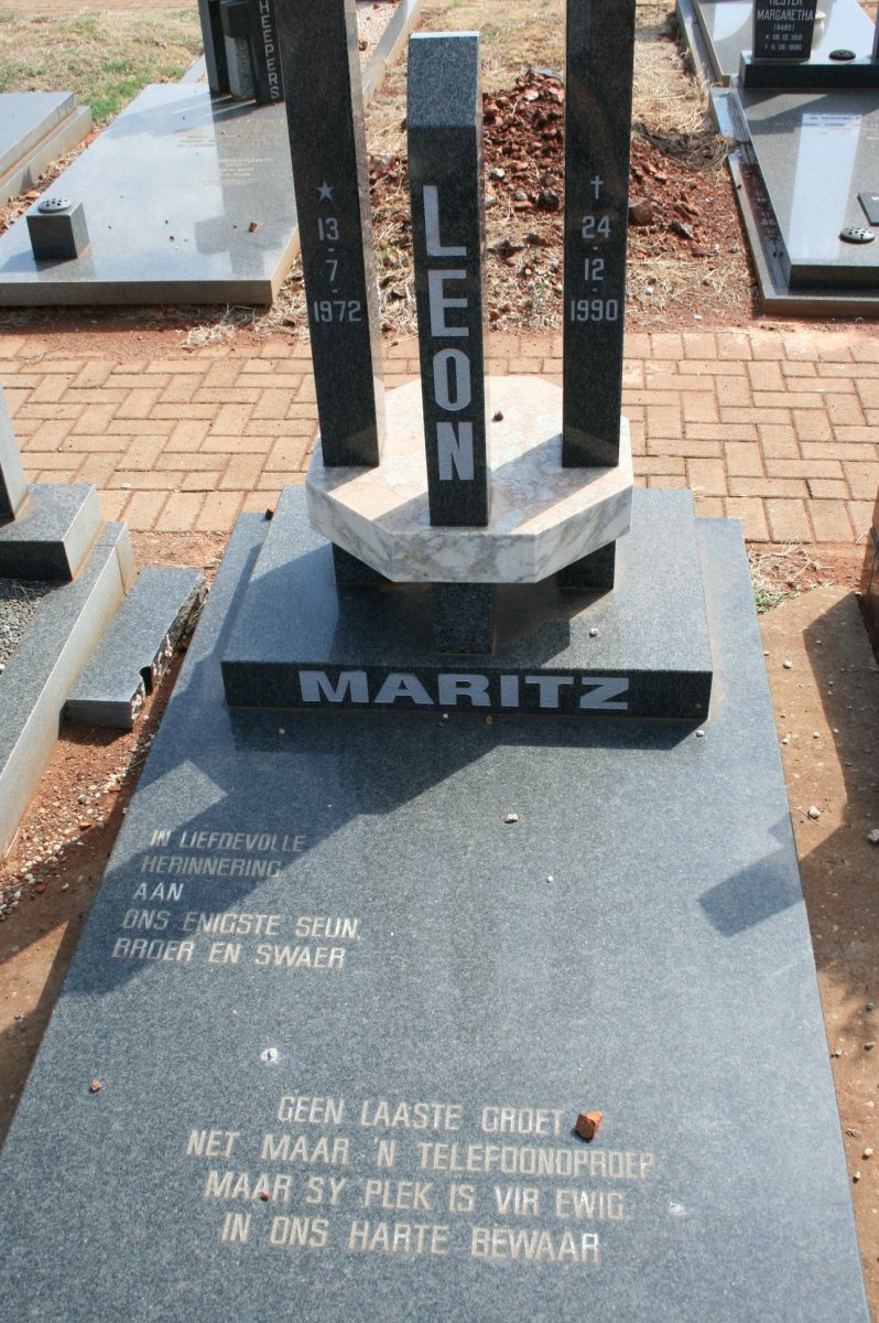 MARITZ Leon 1972-1990