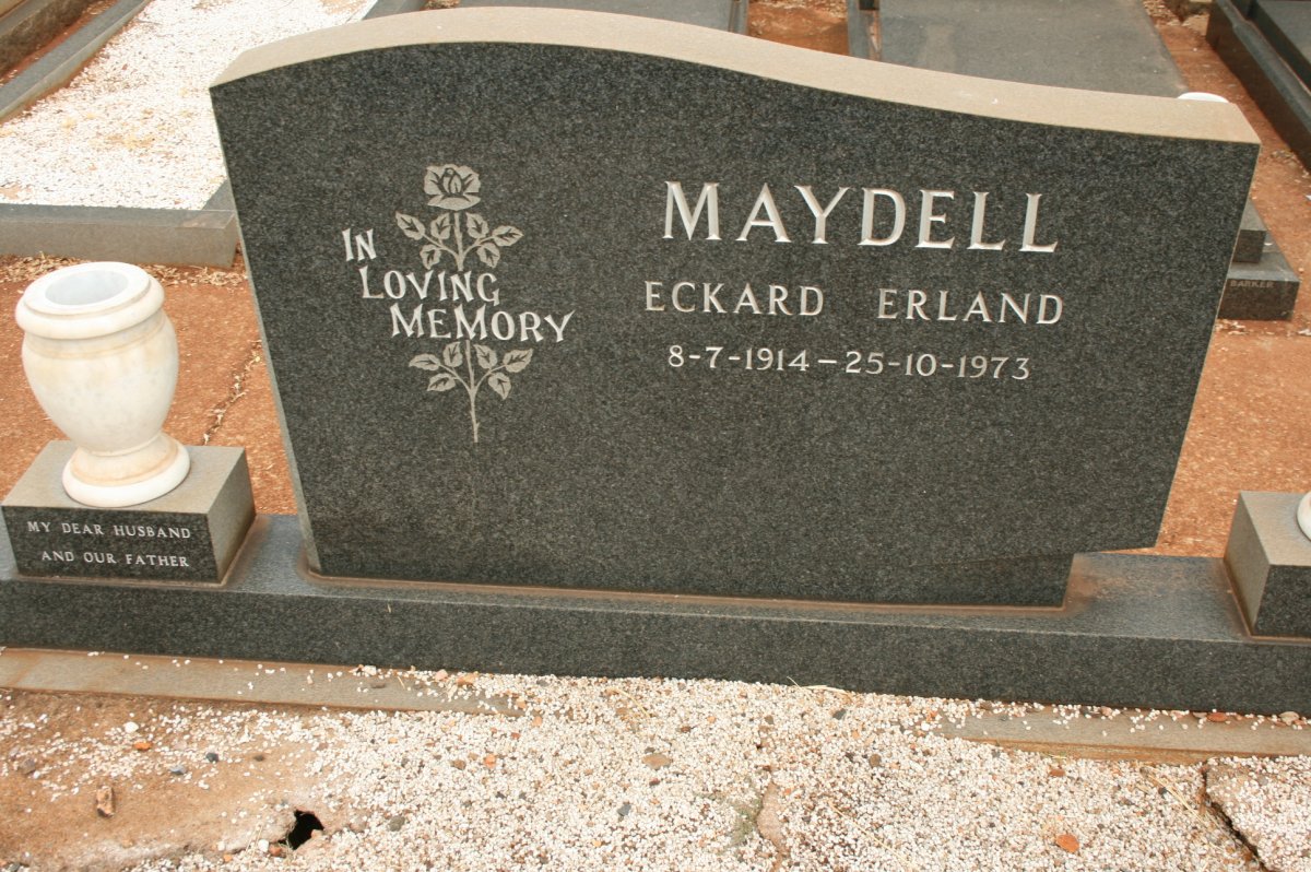 MAYDELL Eckard Erland 1914-1973