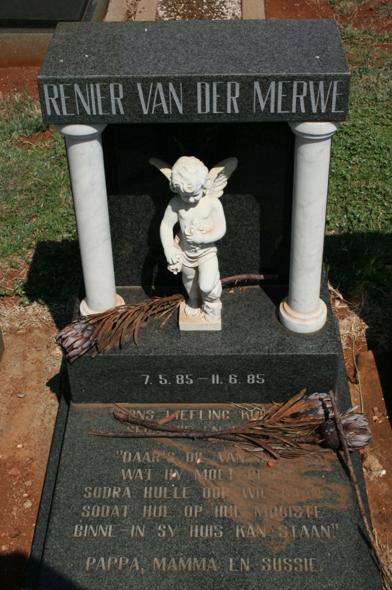 MERWE Renier, van der 1985-1985