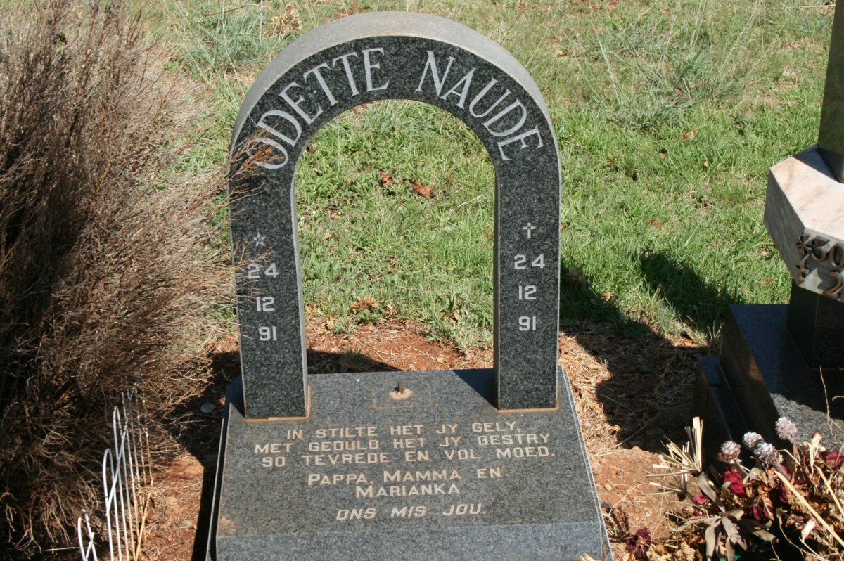 NAUDE Odette 1991-1991
