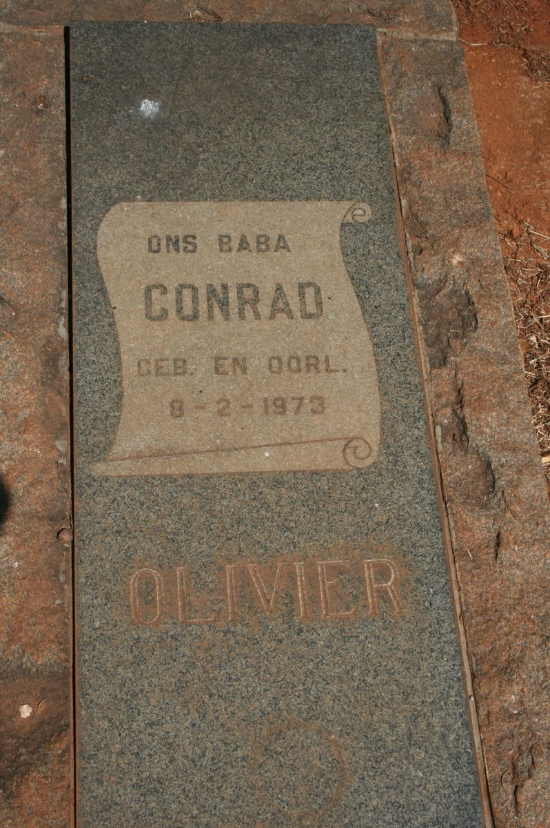 OLIVIER Conrad 1973-1973