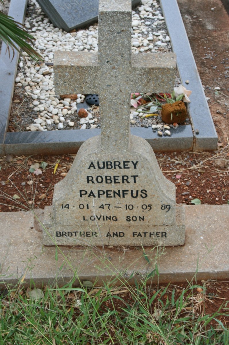 PAPENFUS Aubrey Robert 1947-1989