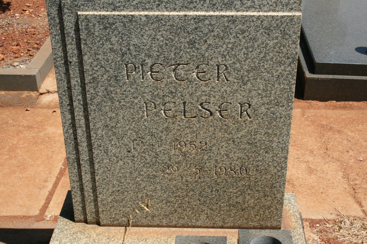 PELSER Pieter 1952-1980