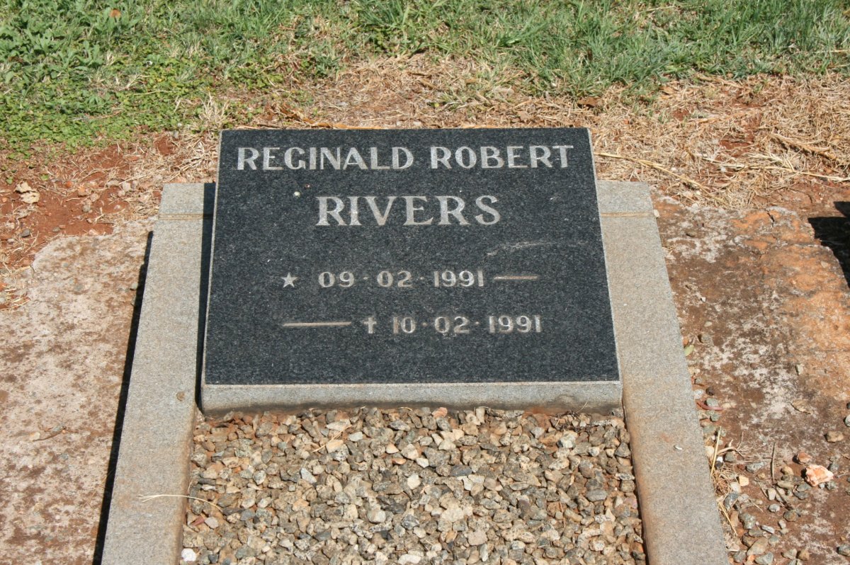 RIVERS Reginald Robert 1991-1991