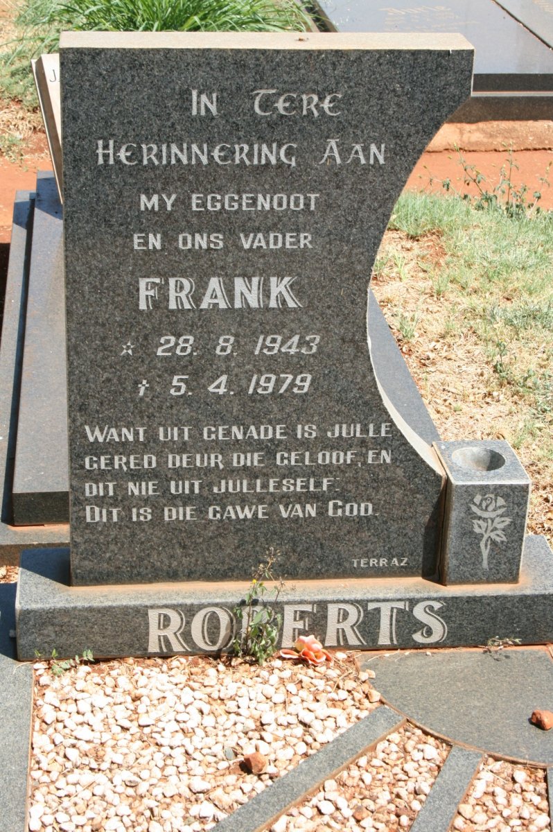 ROBERTS Frank 1943-1979