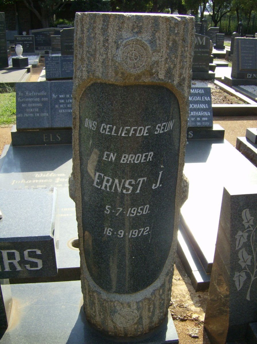 SCHEEPERS Ernst J. 1950-1972