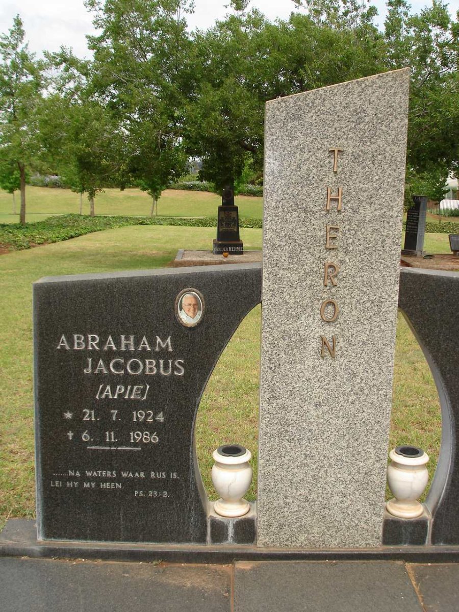 THERON Abraham Jacobus 1924-1986