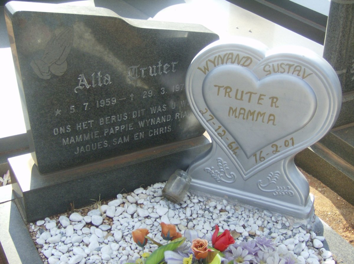 TRUTER Alta 1959-197? :: TRUTER Wynand Gustav 1964-2001