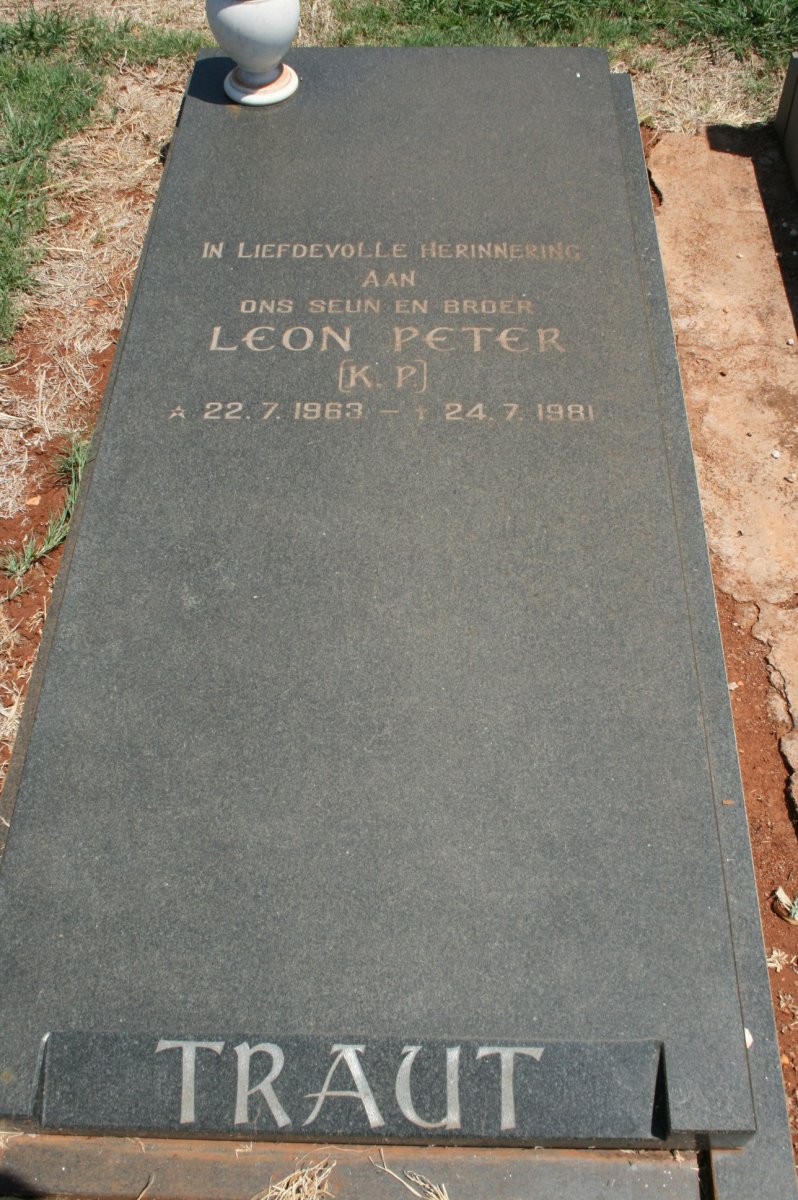 TRAUT Leon Peter 1963-1981