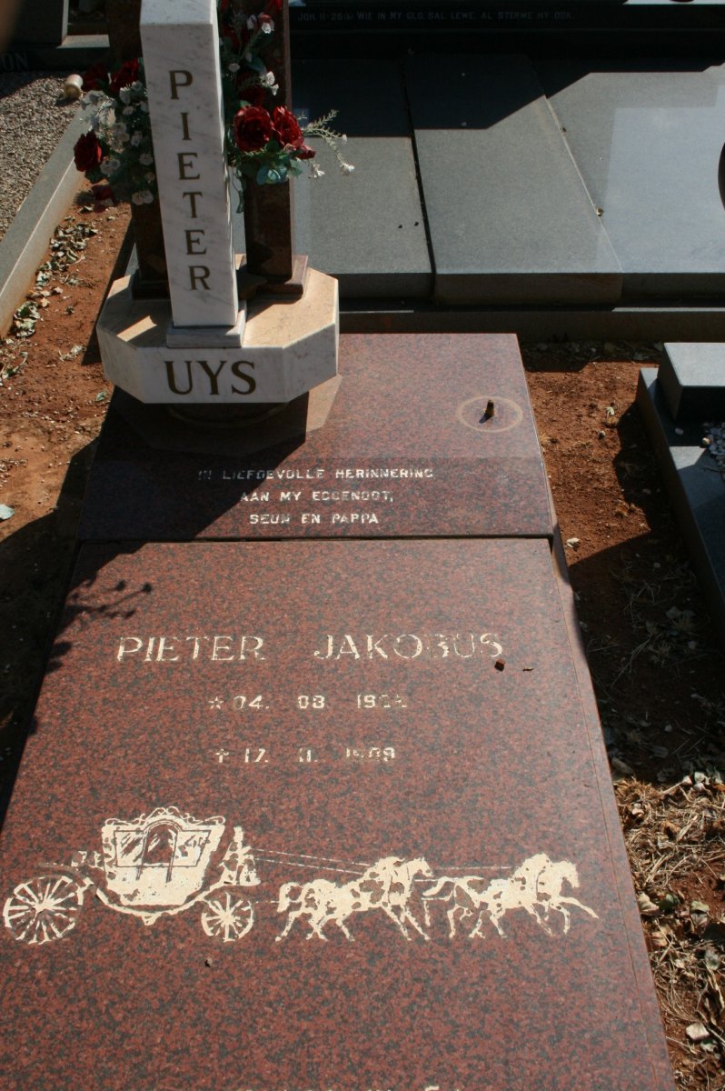 UYS Pieter Jakobus 19??-1989