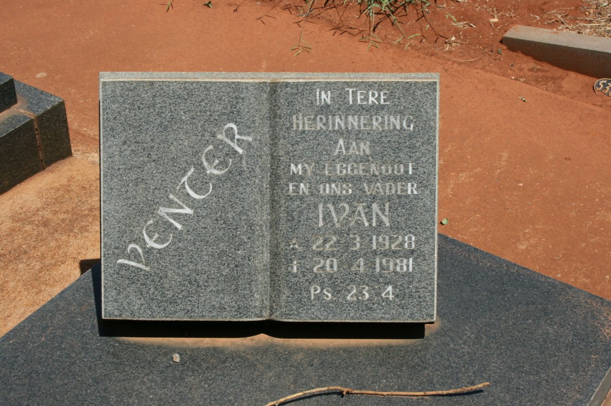 VENTER Ivan 1928-1981