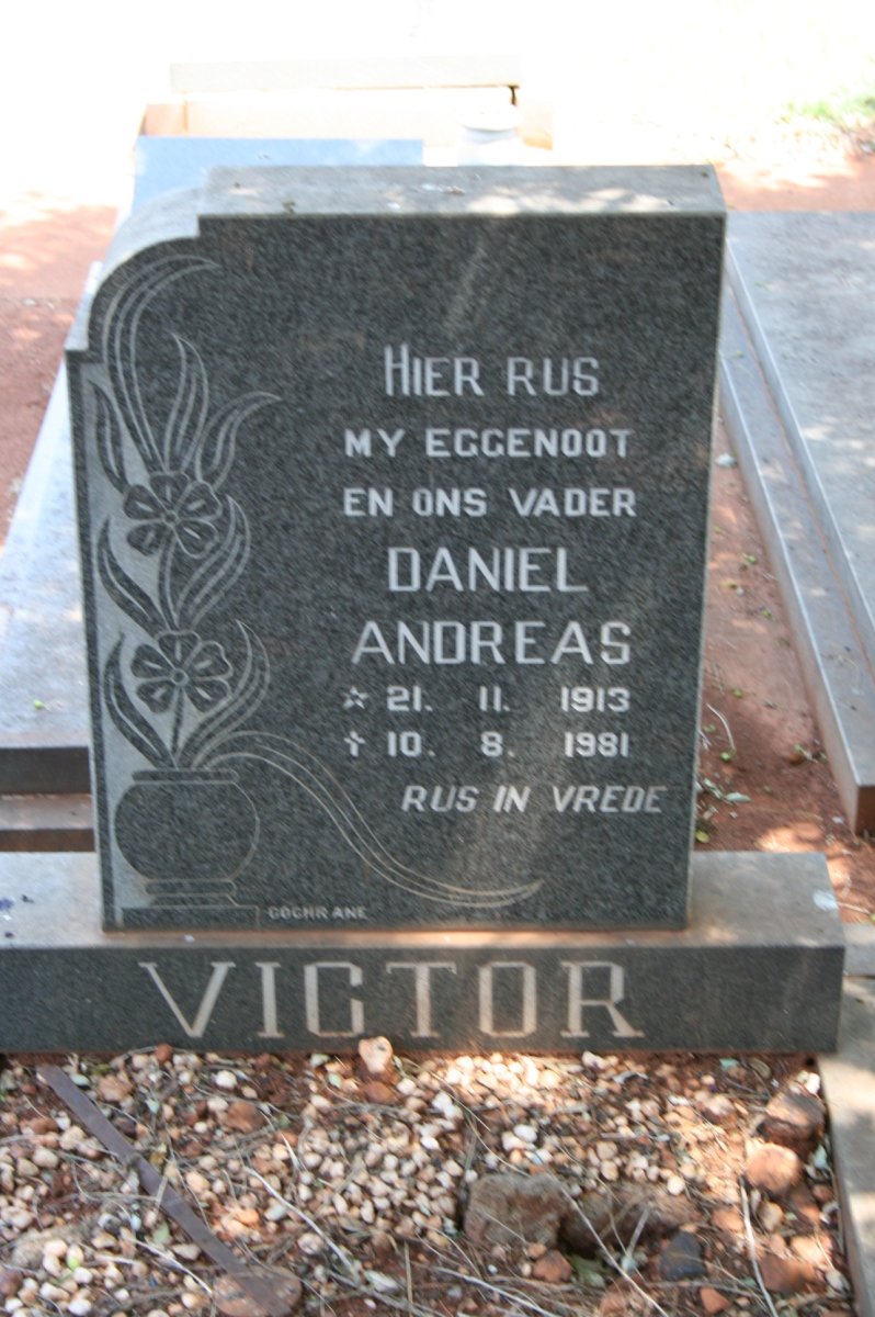 VICTOR Daniel Andreas 1913-1981