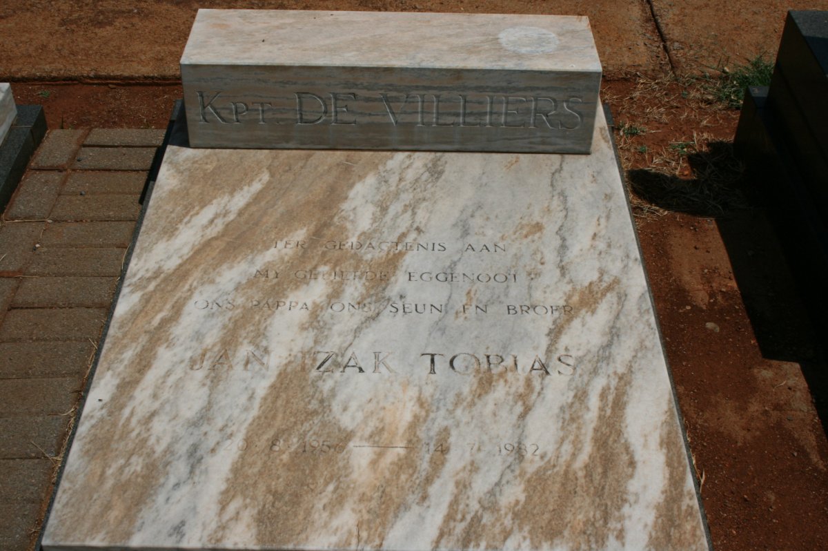VILLIERS Jan Izak Tobias, de 1956-1982