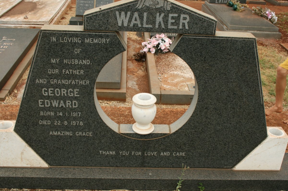 WALKER George Edward 1917-1978