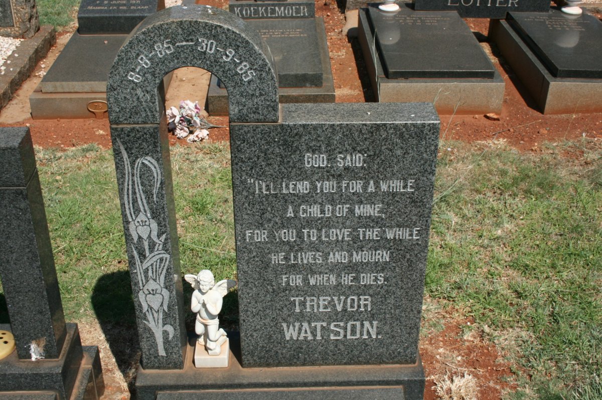 WATSON Trevor 1985-1985