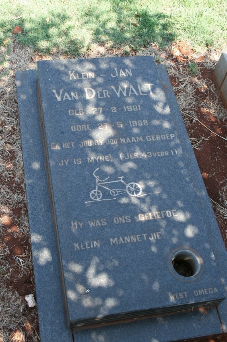 WALT Klein-Jan, van der 1981-1988
