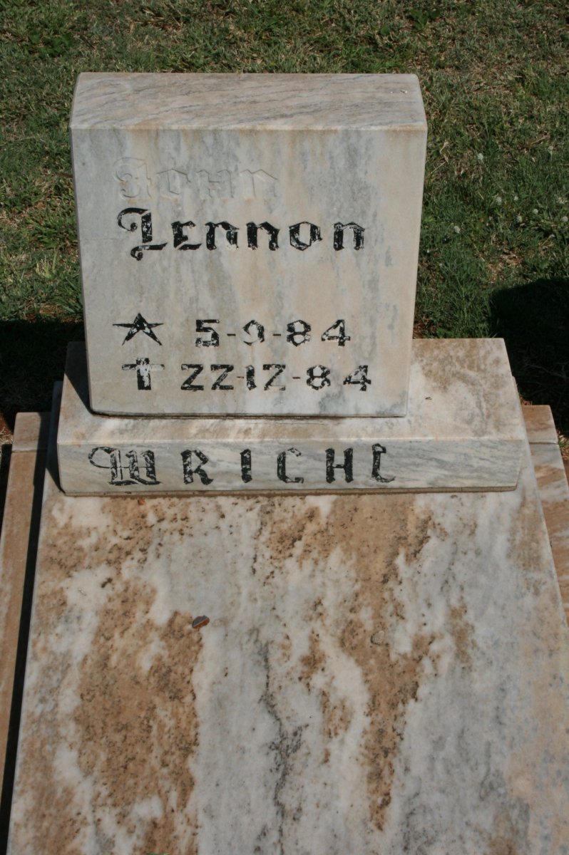 WRIGHT John Lennon 1984-1984