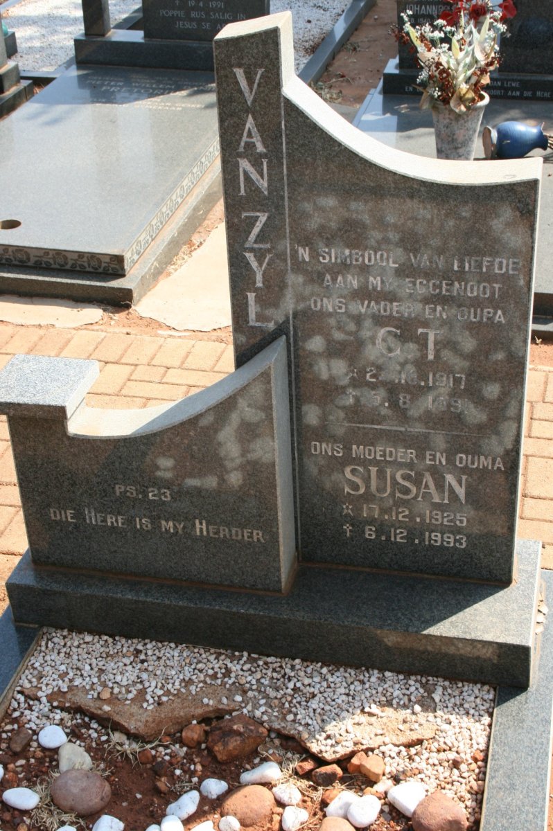 ZYL C.T., van 1917-1991 &amp; Susan 1925-1993