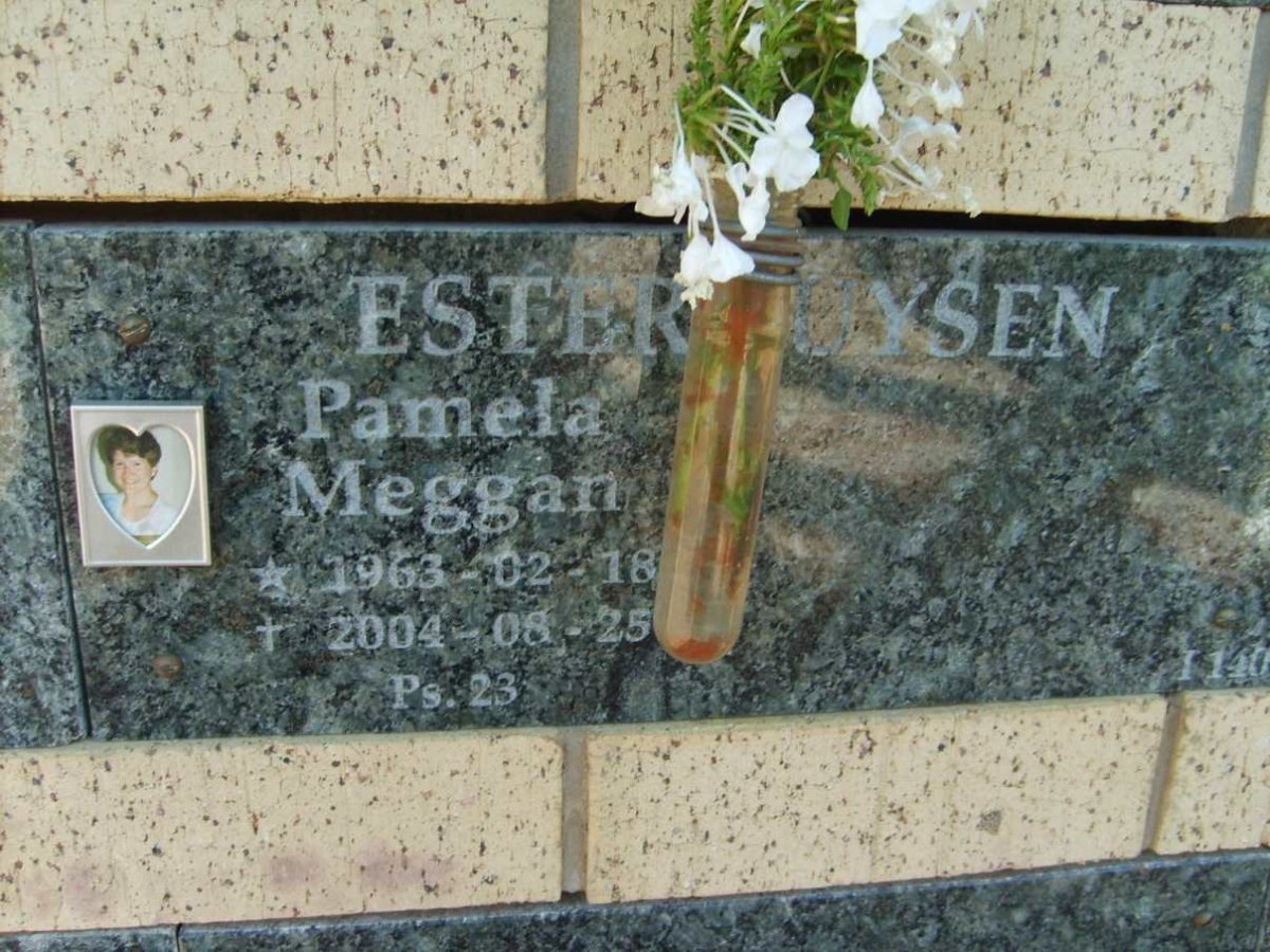 ESTHERHUYSEN Pamela Meggan 1963-2004