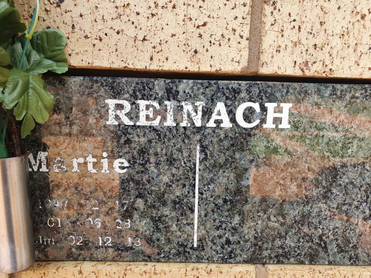 REINACH Martie 1947-2018