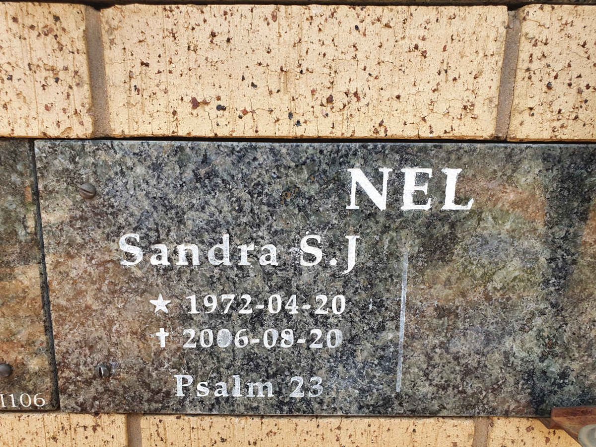 NEL Sandra S.J. 1972-2006