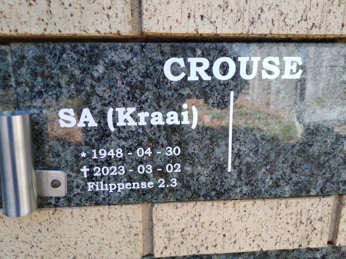 CROUSE S.A .1948-2023