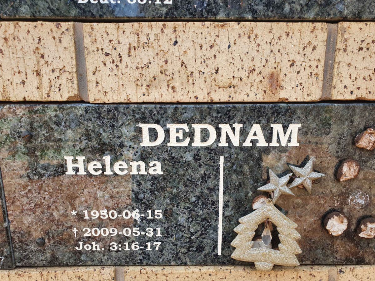 DEDNAM Helena 1950-2009
