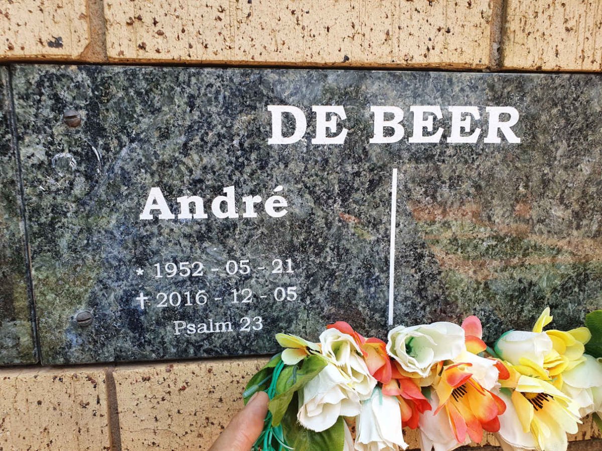 BEER Andre, de 1952-2016