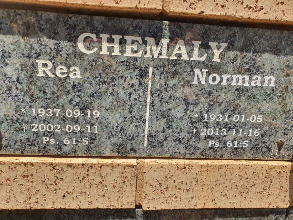 CHEMALY Norman 1931-2013 &amp; Rea 1937-2002