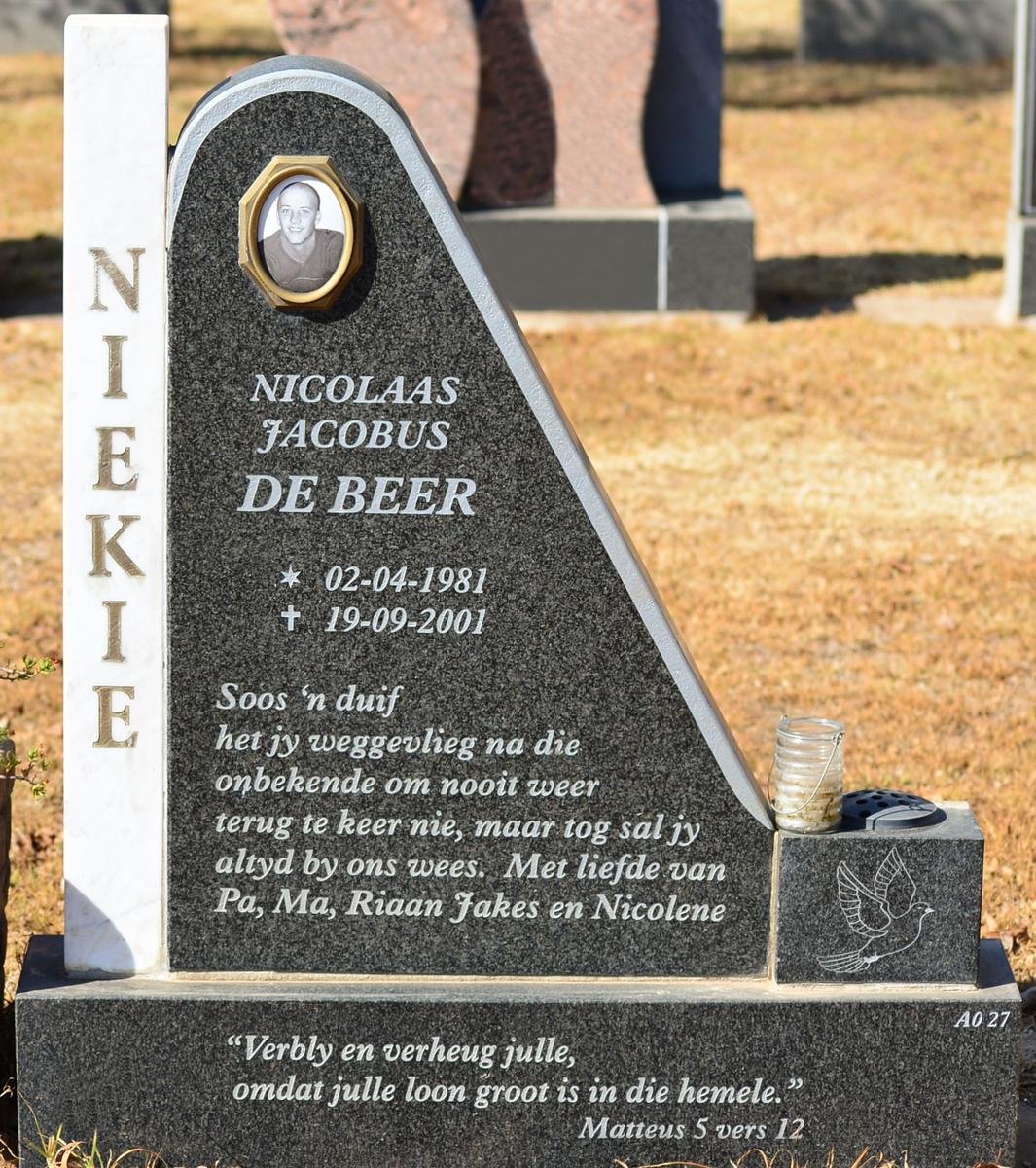 BEER Nicolaas Jacobus, de 1981-2001