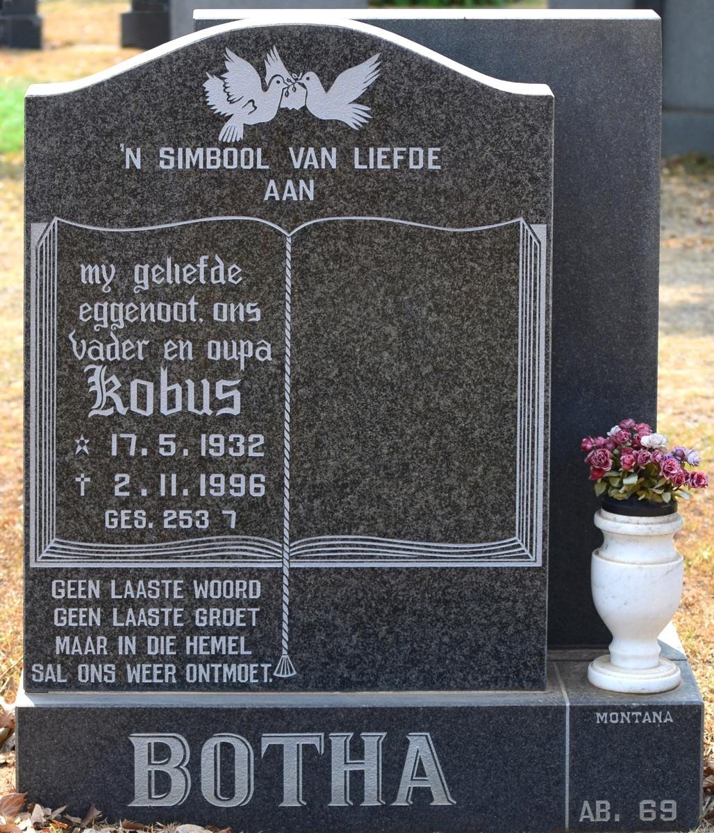 BOTHA Kobus 1932-1996