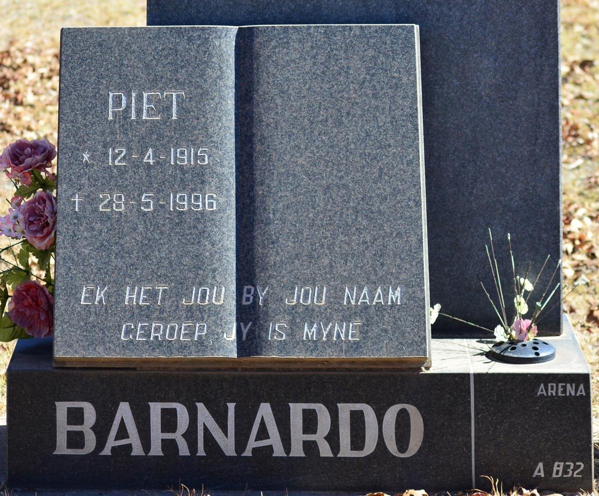 BARNARDO Piet 1915-1996
